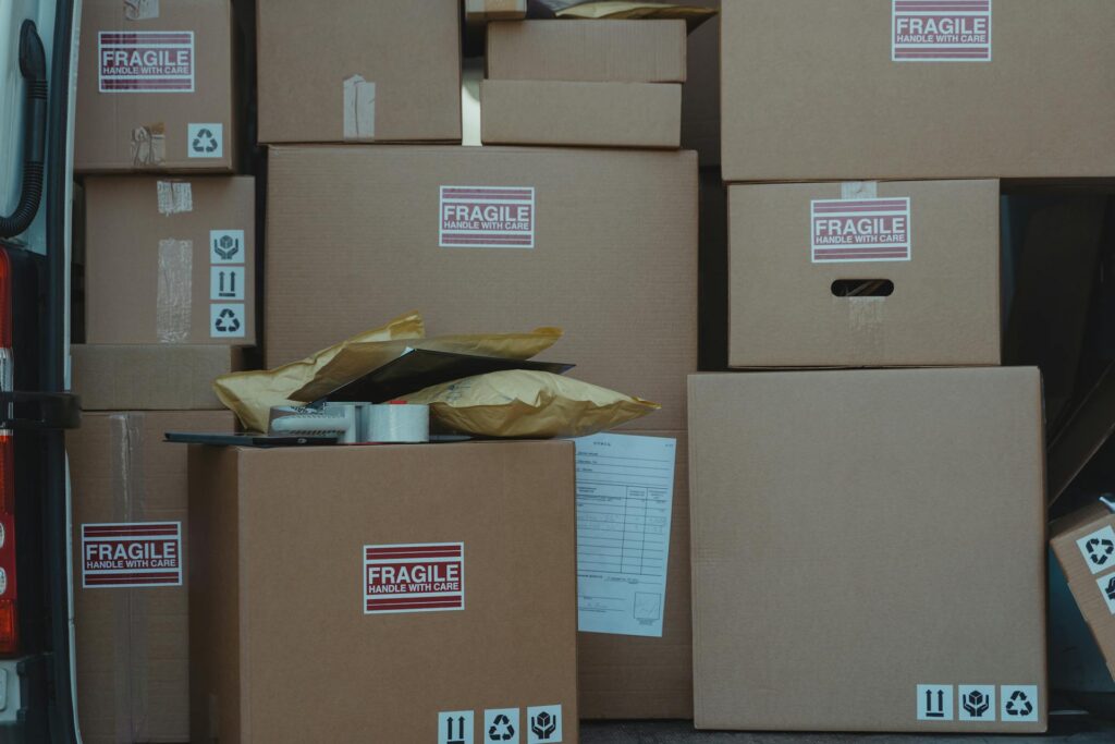 packing in london
